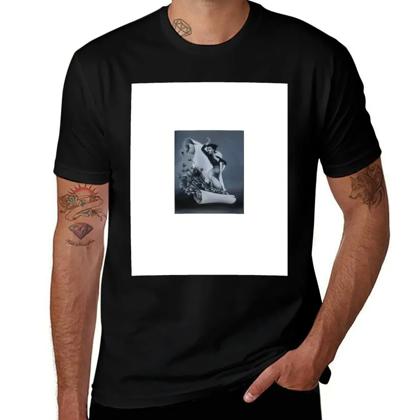 

Flamenco Dancer in a Scroll T-Shirt Man t-shirt sublime mens clothes
