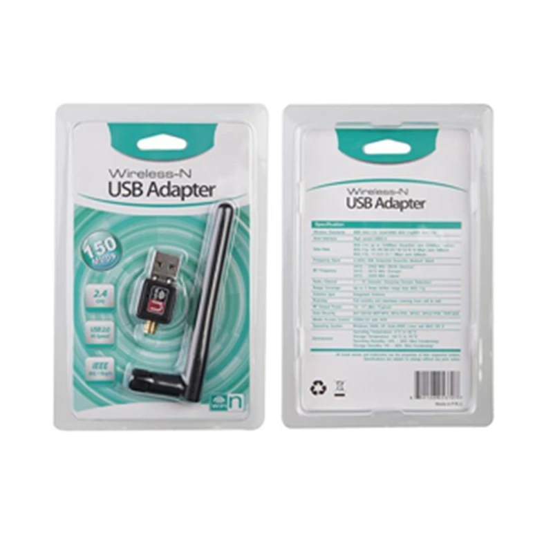 MT7601 Mini USB WiFi Adapter 150Mbps Wireless Network Card Network Card Wi-Fi Receiver for PC Desktop Laptop 2.4GHz