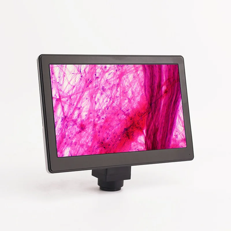 HD 9 inch Microscope Accessory LCD Screen USB 2.0 Output Digital Screen with 2MP Camera inside