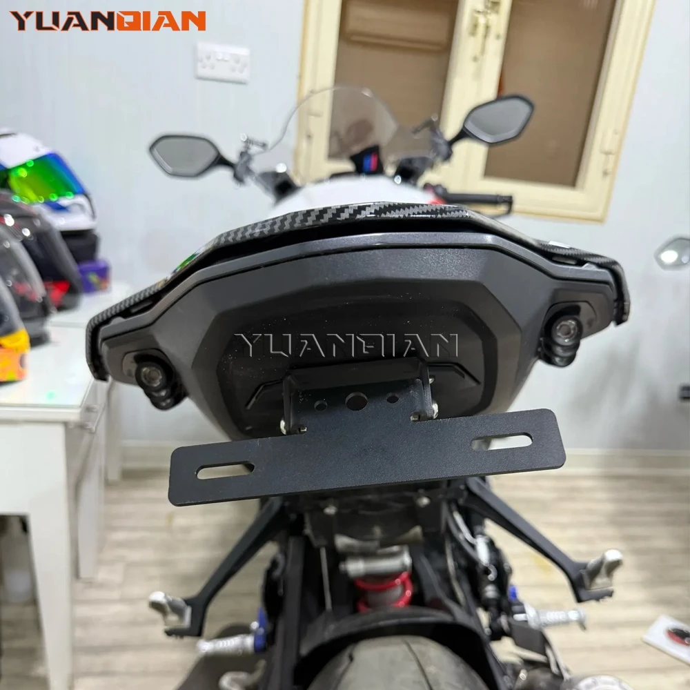 

S1000RR License Plate Holder Motorcycle Tail Tidy For BMW S1000RR S1000R M1000RR 2019-2026 Adjustable Short number plate holder