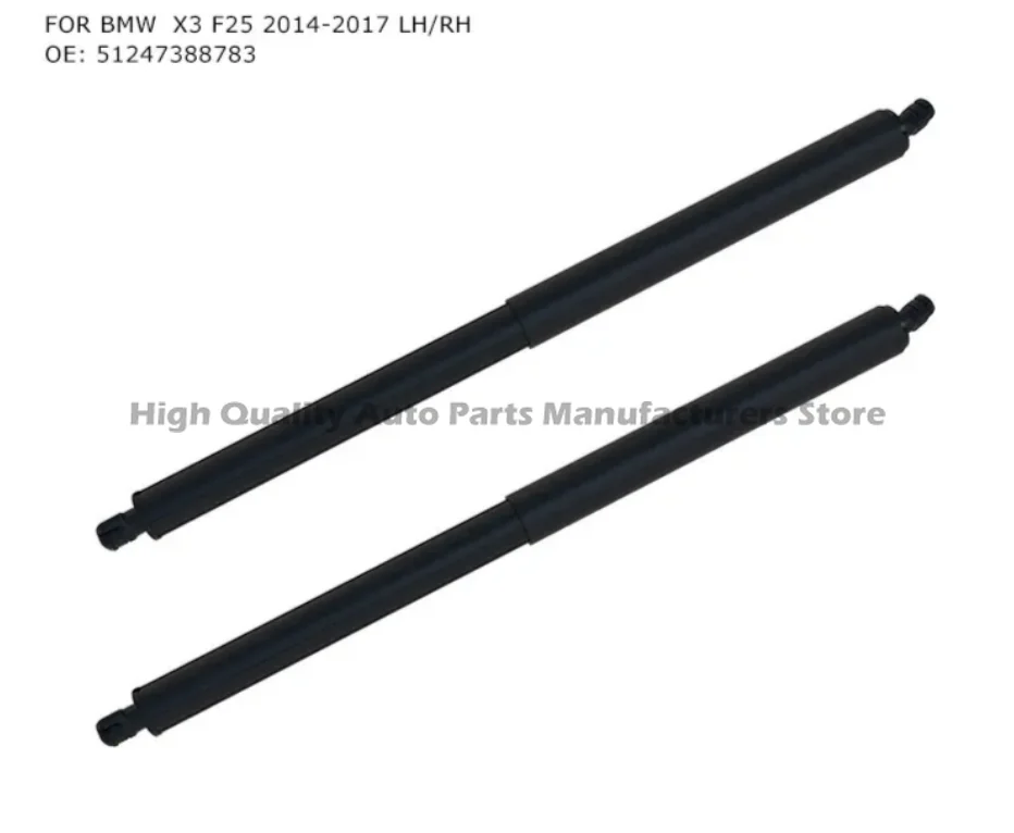 

1 pair For Gas Springs Tailgate Strut Door Support Struts for X3 F25 2011 2017 LH RH OE 51247232003 51247432741