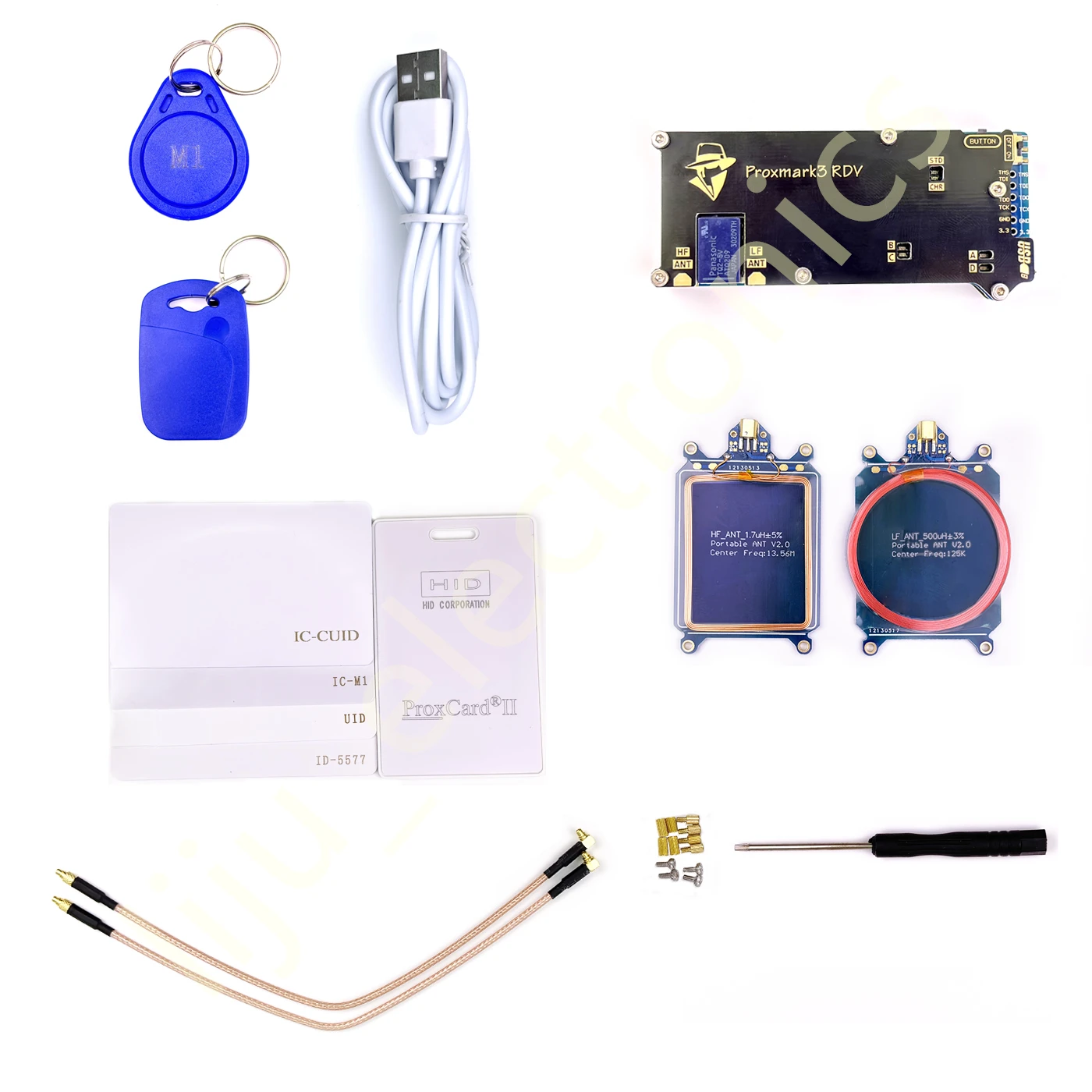 New Proxmark3 RDV2 RFID Copier/Cloner Open Source Development Board PM3 RDV2 Kit For IC ID Cards