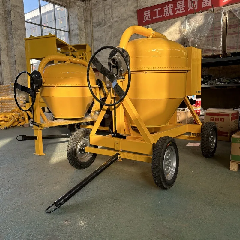 

(Marine Customization) Multifunctional Diesel Mixer, Vertical Mobile Concrete Mixer, Mortar and Concrete Construction Site Mixer