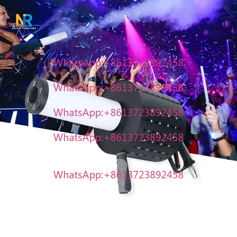 Co2 Confetti Machine Color Paper Machine Co2 Jet Machine Night Club Pub Disco