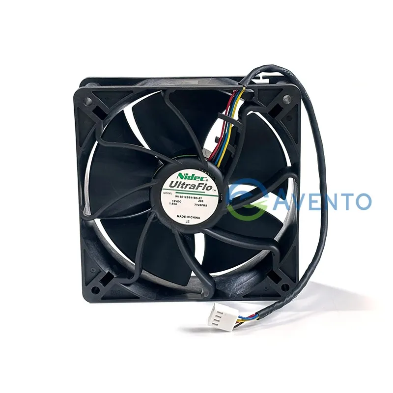 Original Nidec 6000RPM 120mm Cooling Fan for Antminer KS5 KS5pro S21, T21, KS5, KS5PRO, S19kpro, S19Pro, S19jpro