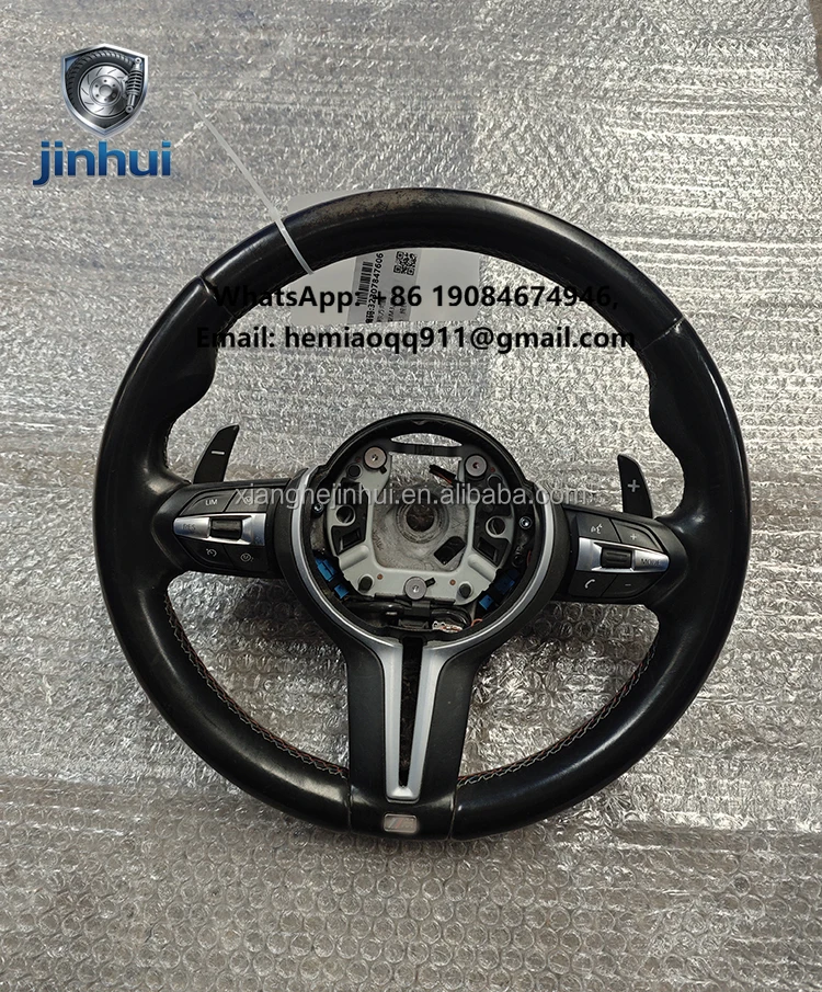 Used High Quality Factory M Sports Car Steering Wheel Leather Replacement for F87 F80 F82 F83 OE 32307847606