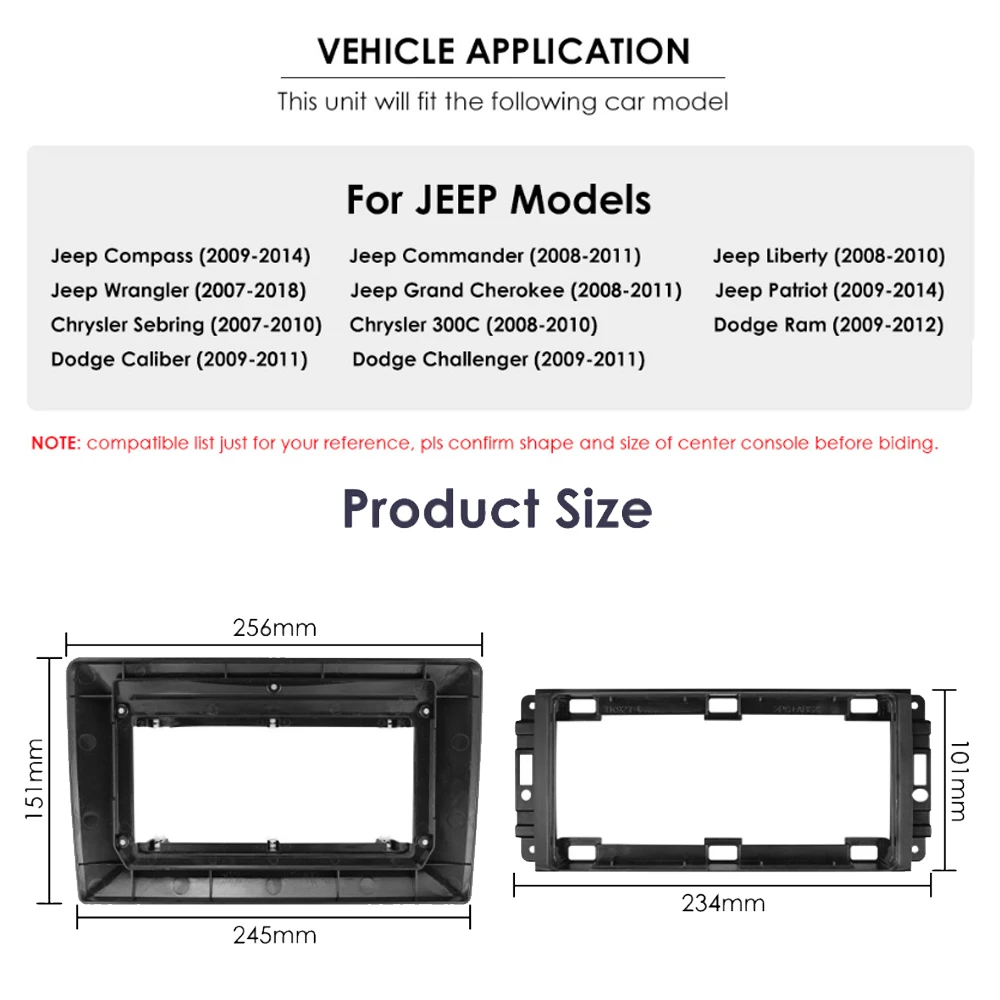 Android 16 Carplay Auto Car Radio For JeepUniversal GPS Multimedia Player Autoradio Navi Stereo 4G+WIFI DSP 2 Din