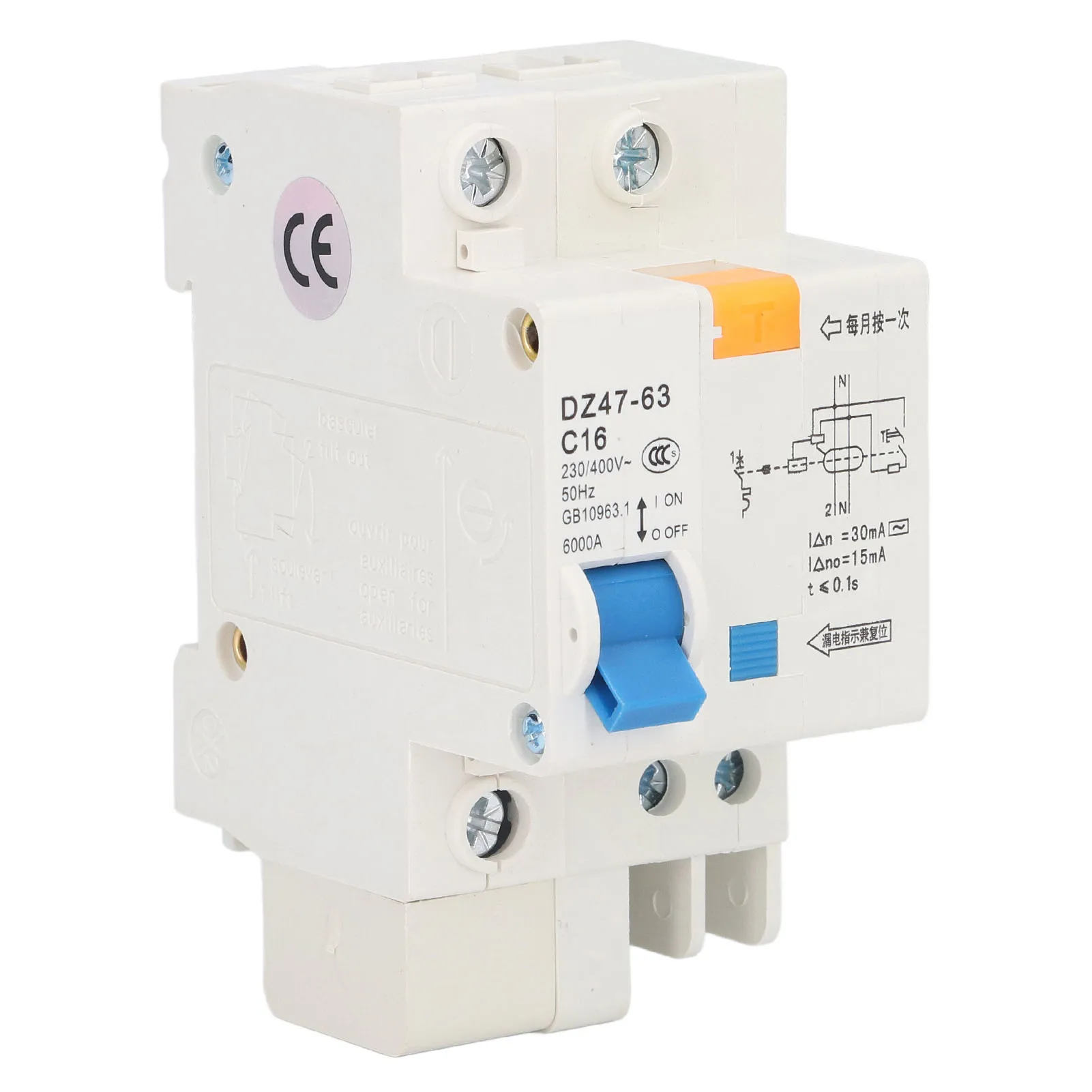 1P+N 16A Miniature …