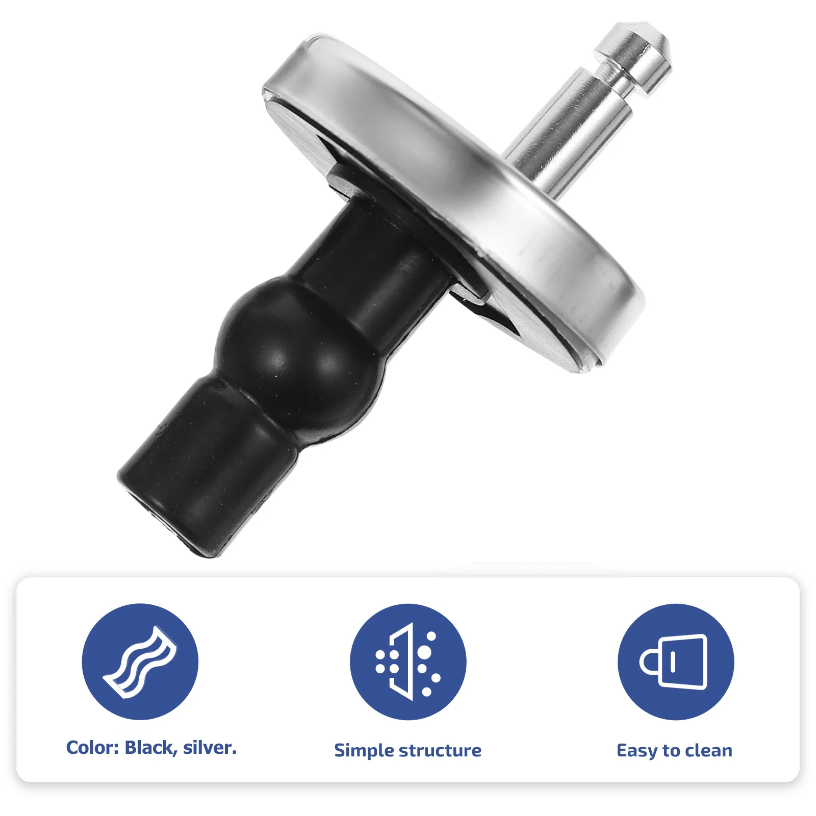 

Комплект для замены креплений унитазного сиденья: быстросъемные шурупы-петли, распорные гайки, прочная мебельная фурнитура