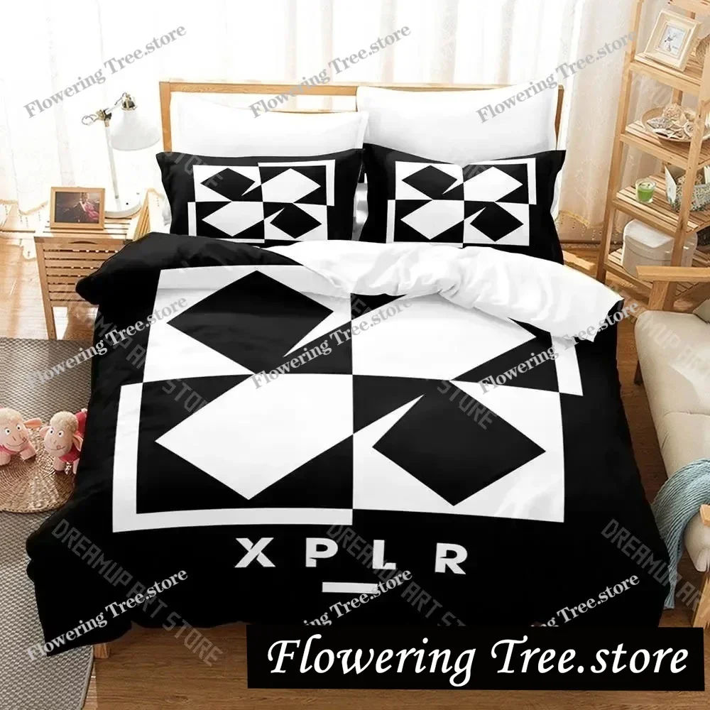 

3D Print XPLR Bedding Set Boys Girls Twin Queen King Size Duvet Cover Pillowcase Bed boys Adult Home Textileextile