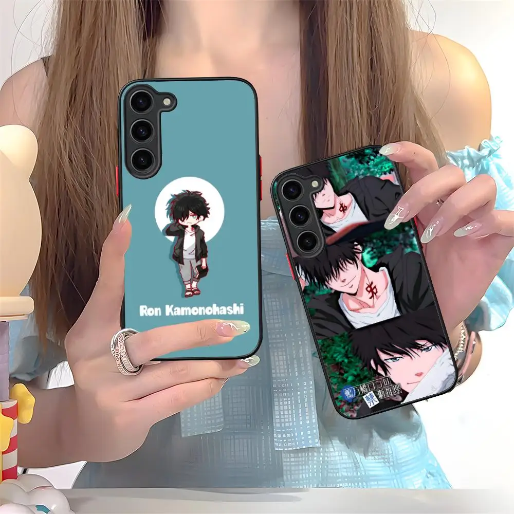 Anime Kamonohashi Ron Phone Case for Samsung Galaxy S26 S25 S24 S23 S22 S21 Plus FE Ultra Skin Feel Shockproof Cover