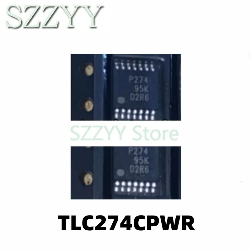 5PCS Operational amplifier chip TLC274CPWR TLC274 screen printed P274 TSSOP-14