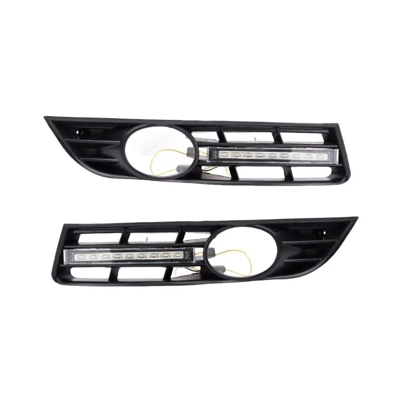 Auto Bumper Fog Light Grill Cover Car Accessories Replace 3C0853665A,3C0853666A