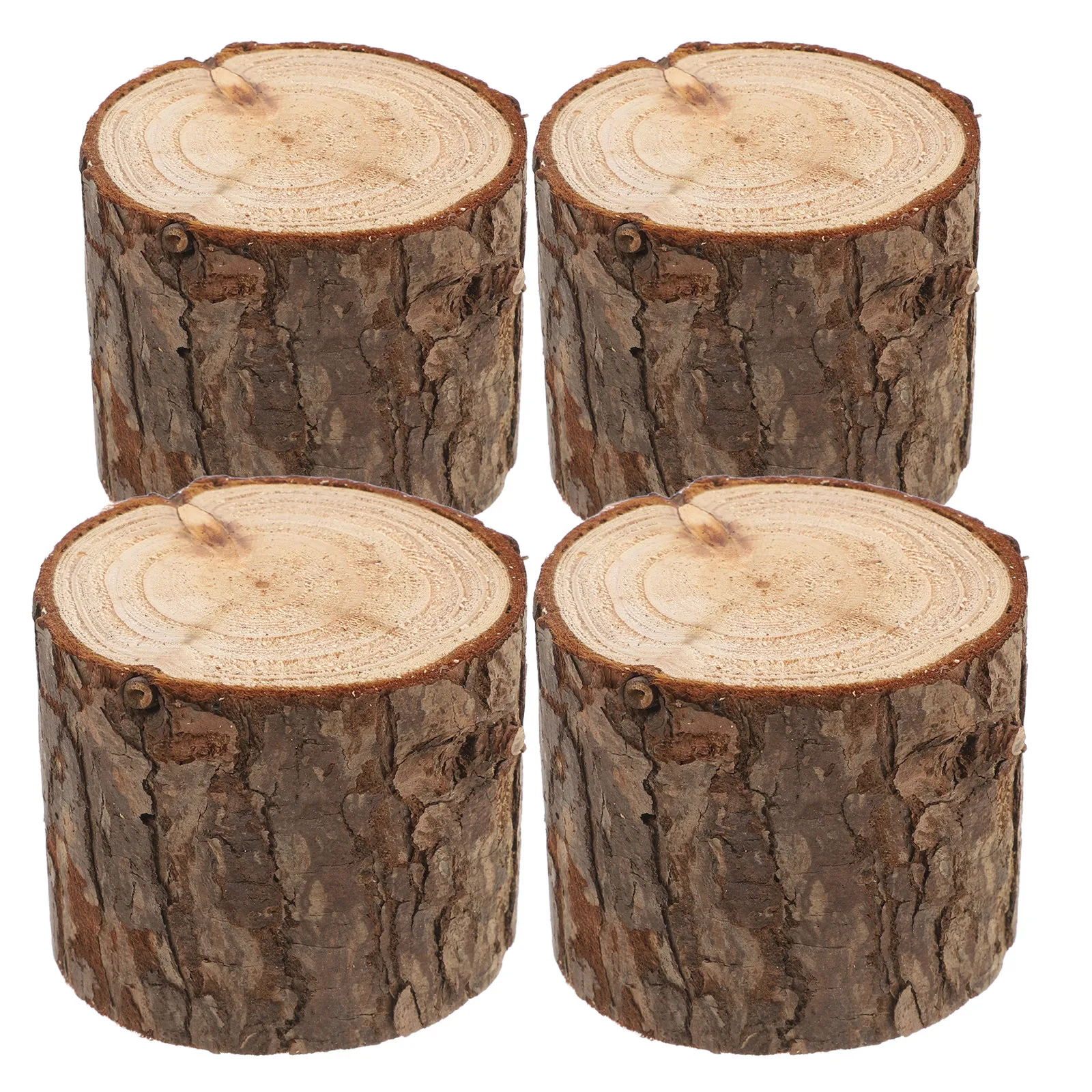 

Набор из 4 деревянных подставок для цветов в деревенском стиле, держатели для цветочных композиций, контейнеры для растений, декоративные подставки для дома, сада, столовой