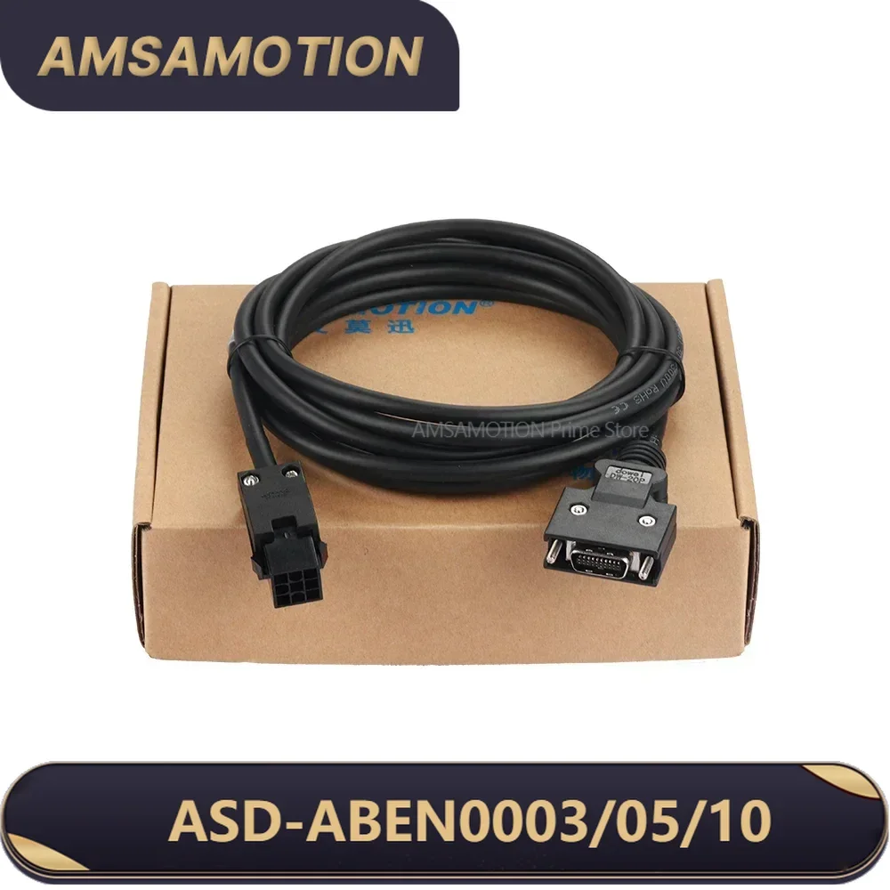 ASD-ABEN0003 ASD-ABEN0005 ASD-ABEN0010 Encoder Cable Suitable for Delta A2 Low Power Motor Servo Drive