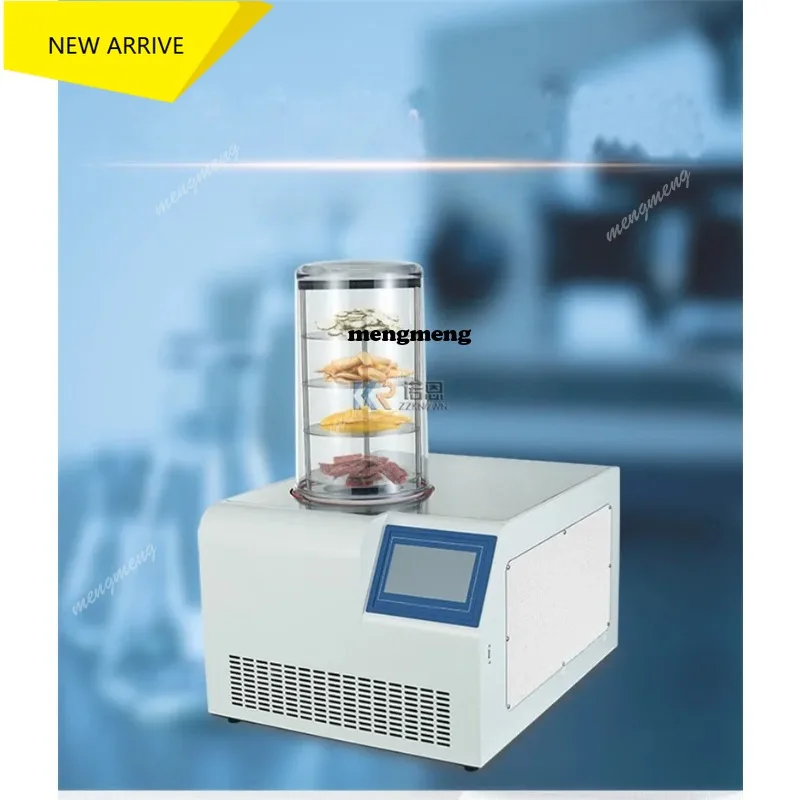 Desk Vertical Freeze Dryer Lab Touch Screen Drying Equipment Freeze Laboratory Normal Lyophilizer Food Fruit Vacuum Drying