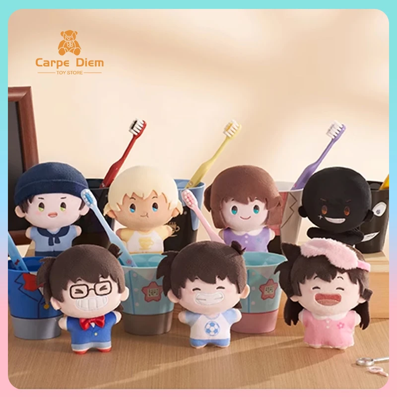 

Original Ldcx Detective Conan Wayaya Plush Toothbrush Suit Blind Box Animation Peripheral Dolls Toys Plush Pendant Ornament Gift