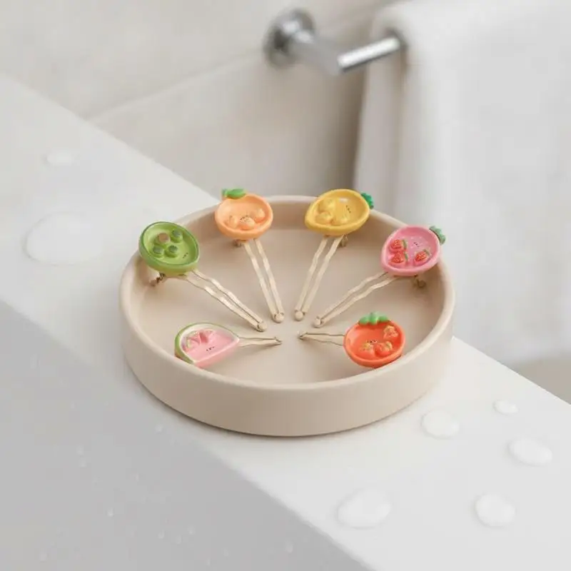 Cartoon Fruit Shaped Resin Charms Eco-Friendly BPA Free for DIY Jewelry Keychain Scrapbooking Kids Craft Activities