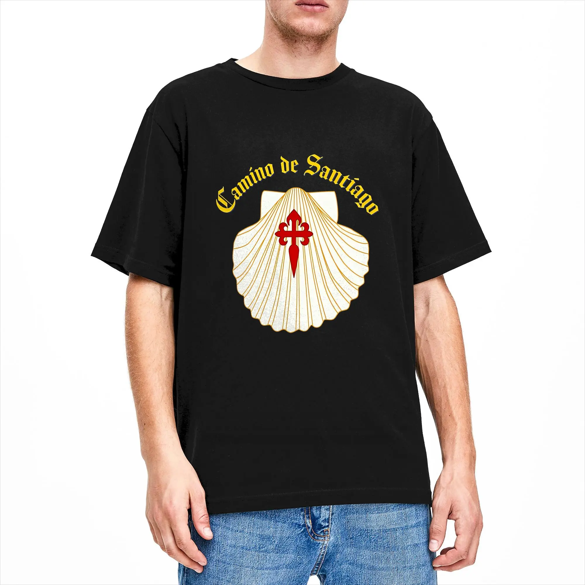 Cross of Santiago Spanish Empire  T-Shirt Summer  Aesthetic T Shirts Cotton Popular Tshirt For Couple Casual Tees