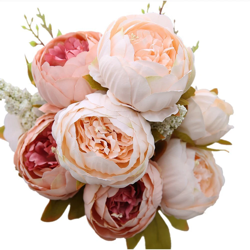 

European-style Simulated Flowers Wedding Bouquet Simulation Bouquets Artifitial