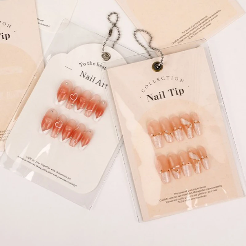 マニキュアペンダント,パッケージディスプレイ,軽くて豪華な偽のネイル,デザインショーカード,サロン
