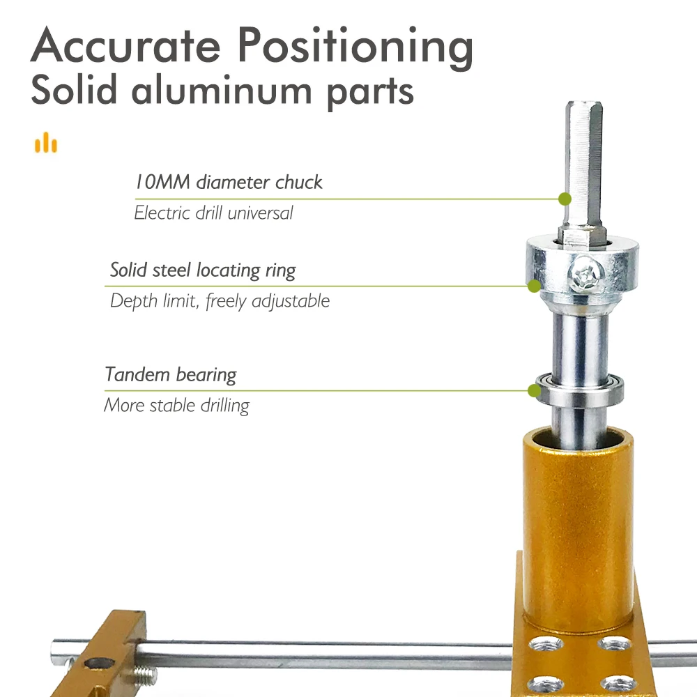 Slotter per porte in legno posizionamento stozzatrice blocco di installazione foratura Fxed strumenti speciali per la lavorazione del legno in lega