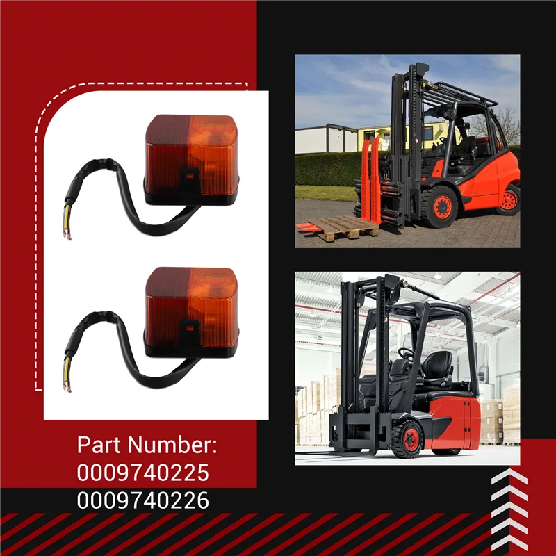 

A20K-12V Tail Rear Light Taillight For Linde Forklift 335 351 Tail-Lamp Work Stop Lamp Assembly 0009740225 0009740226
