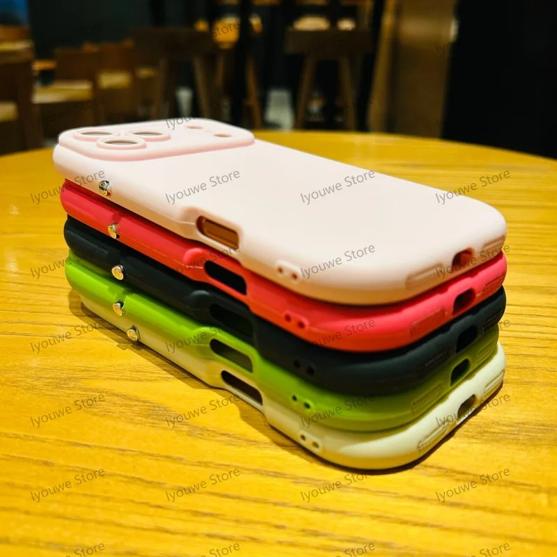Kameraschutz Candy Flüssigsilikon Weiche Hülle für iPhone 17 Pro Max 11 12 13 14 Plus 15 16 XR 18PRO Verstärkte Stoßfänger-Abdeckung – Detail 10