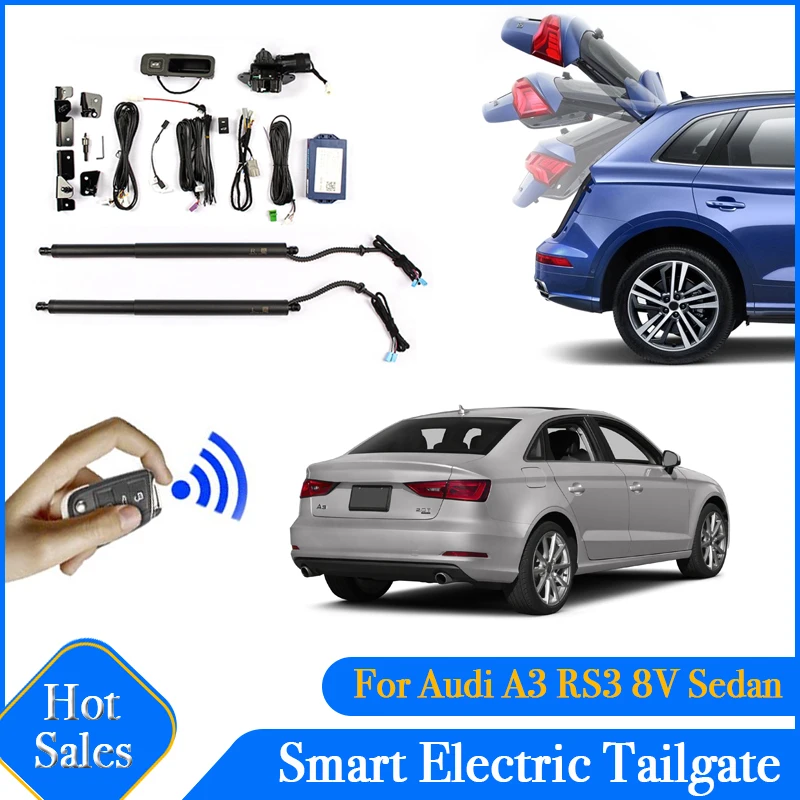 Car Power Trunk Opening Electric Suction Tailgate Intelligent Tail Gate Lift Strut For Audi A3 RS3 8V Sedan 2013~2024 Special