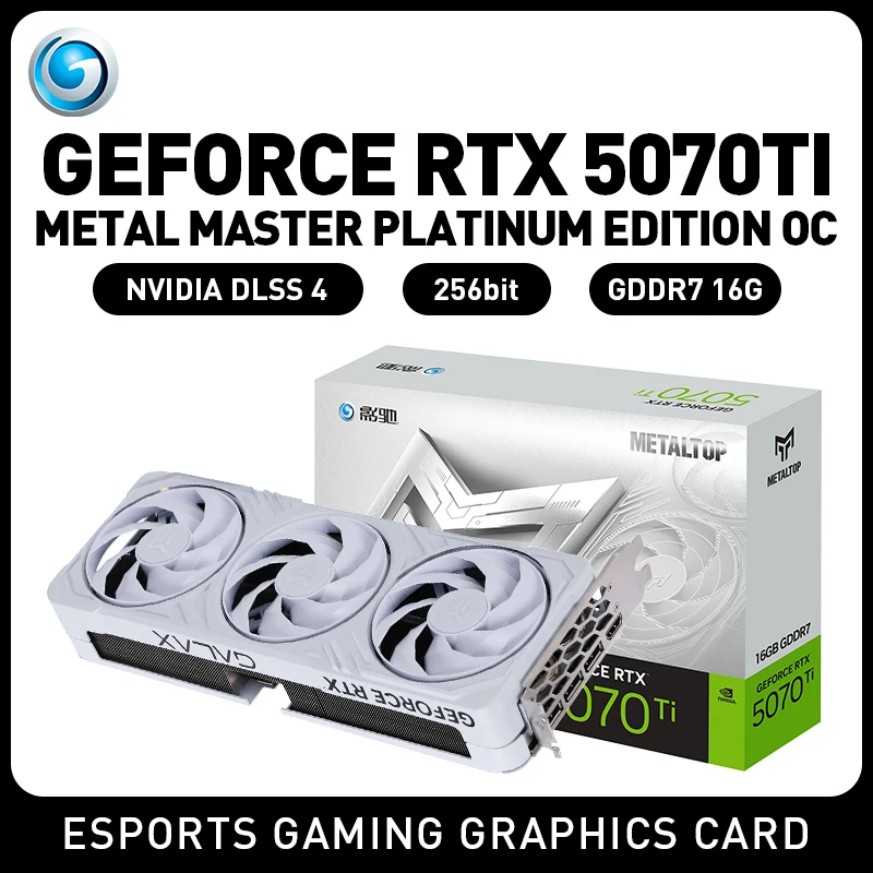 

GALAX RTX5070Ti OC GDDR7 16GB 256Bit Desktop Esports Game Design Professional Graphics Independent Graphics Card Video Card