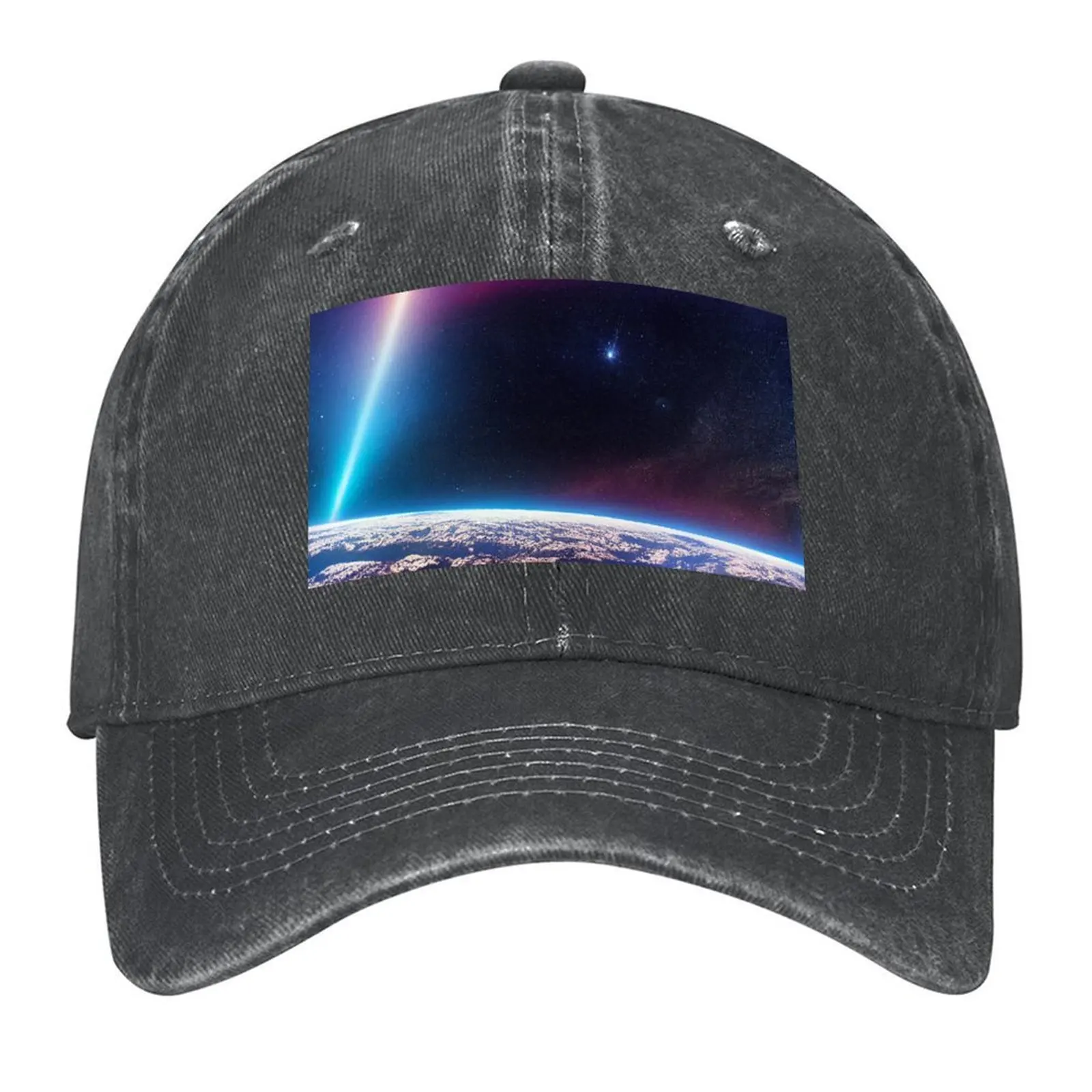 

Flying coments and shooting stars. Baseball Cap Golf Designer Hat summer hat tea Hat Golf Men Women's