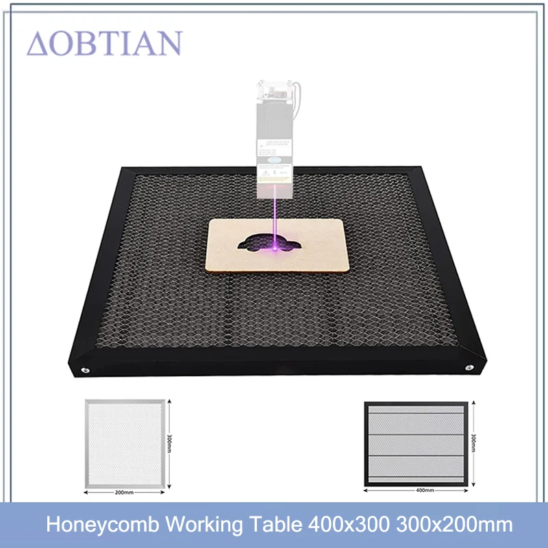 Honeycomb Working Table 400x300 300x200mm Size Board Platform Laser Parts for CO2 Laser Engraver Cutting Machine