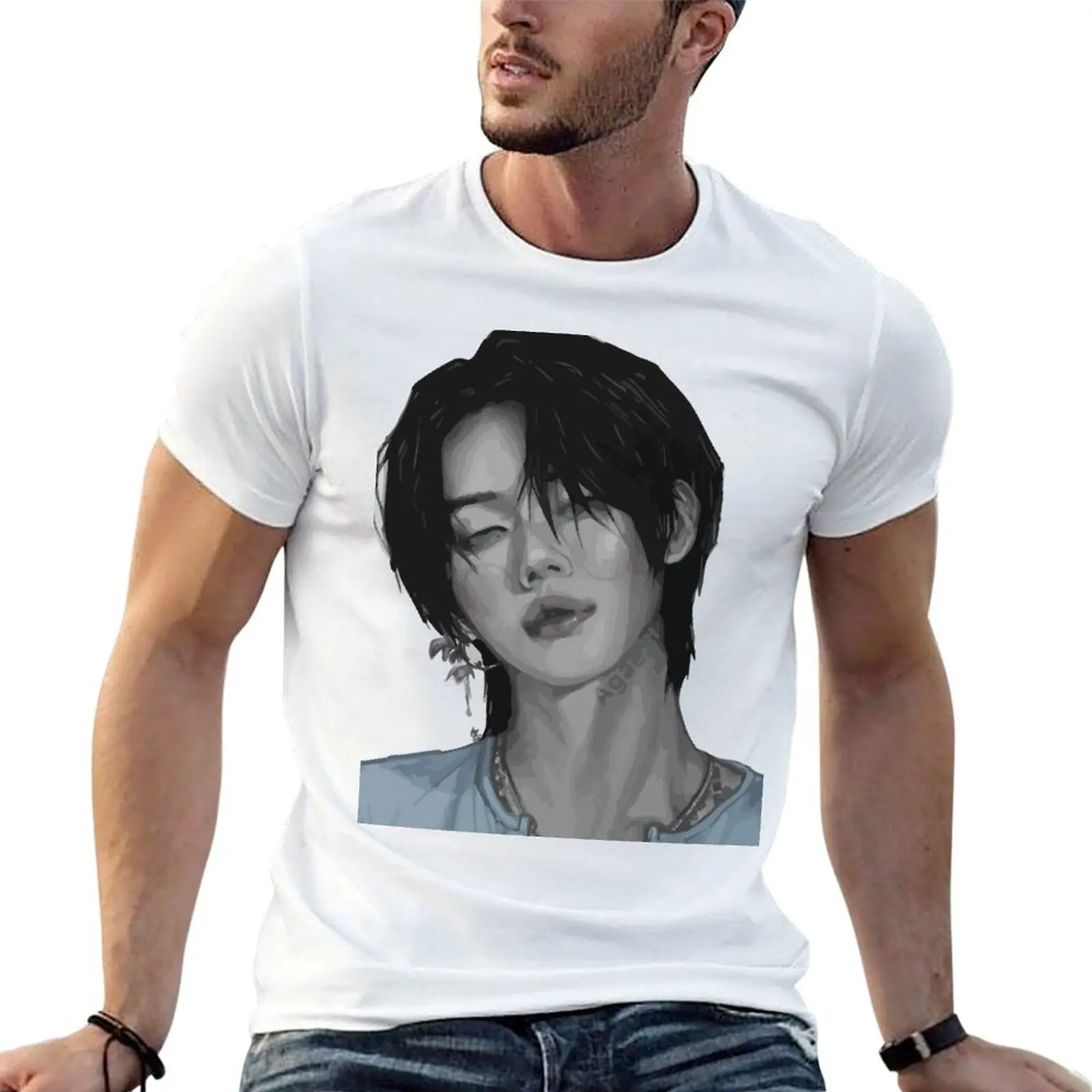 

choi yeonjun T-Shirt t shirt man luxury anime t shirts oversize T-Shirt