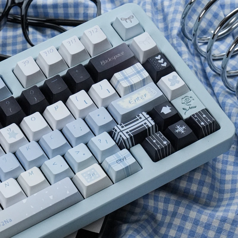 

Hokkaido Theme Keycaps Set PBT Cherry Profile 144keys Custom Original Handmade Keycaps for Mechanical Keyboard Accessories Gift
