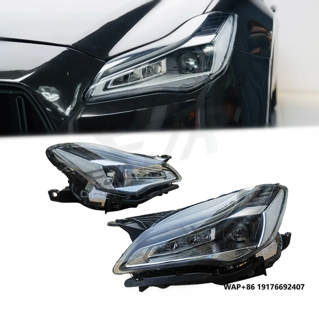 

For’Maserati Quattroporte 13-17 Upgrade 22 LED Headlights
