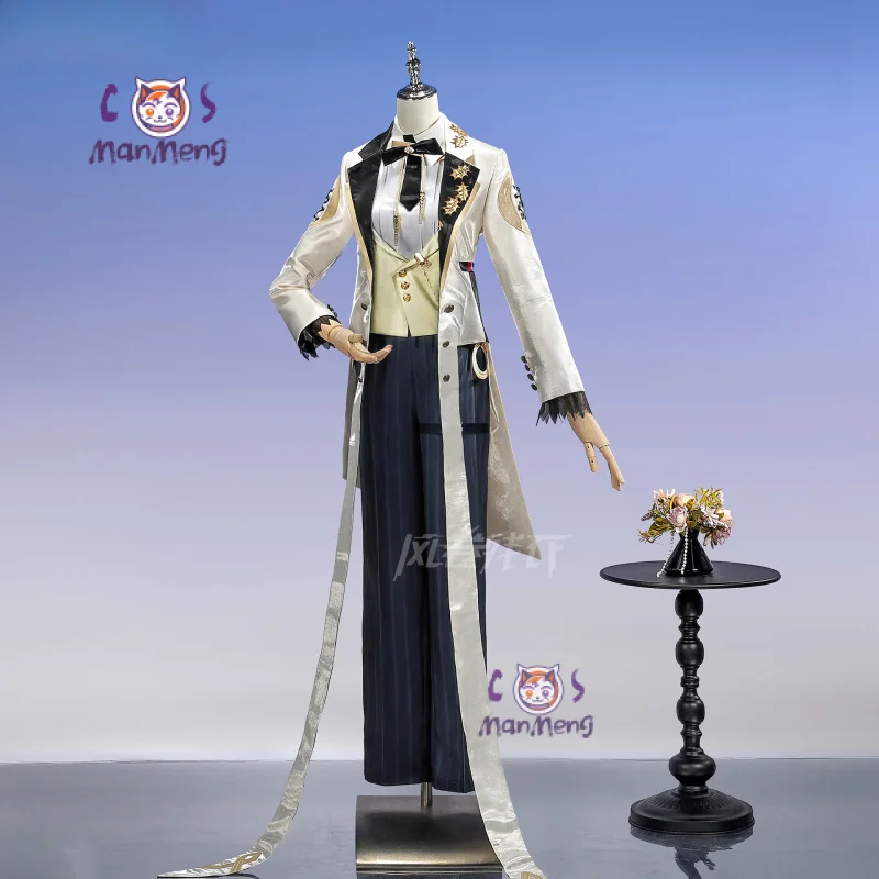 

Fang the Fire-sharpened Cosplay Costume Game Arknights Men women fashionable suit coat vest link props Halloween party uniform