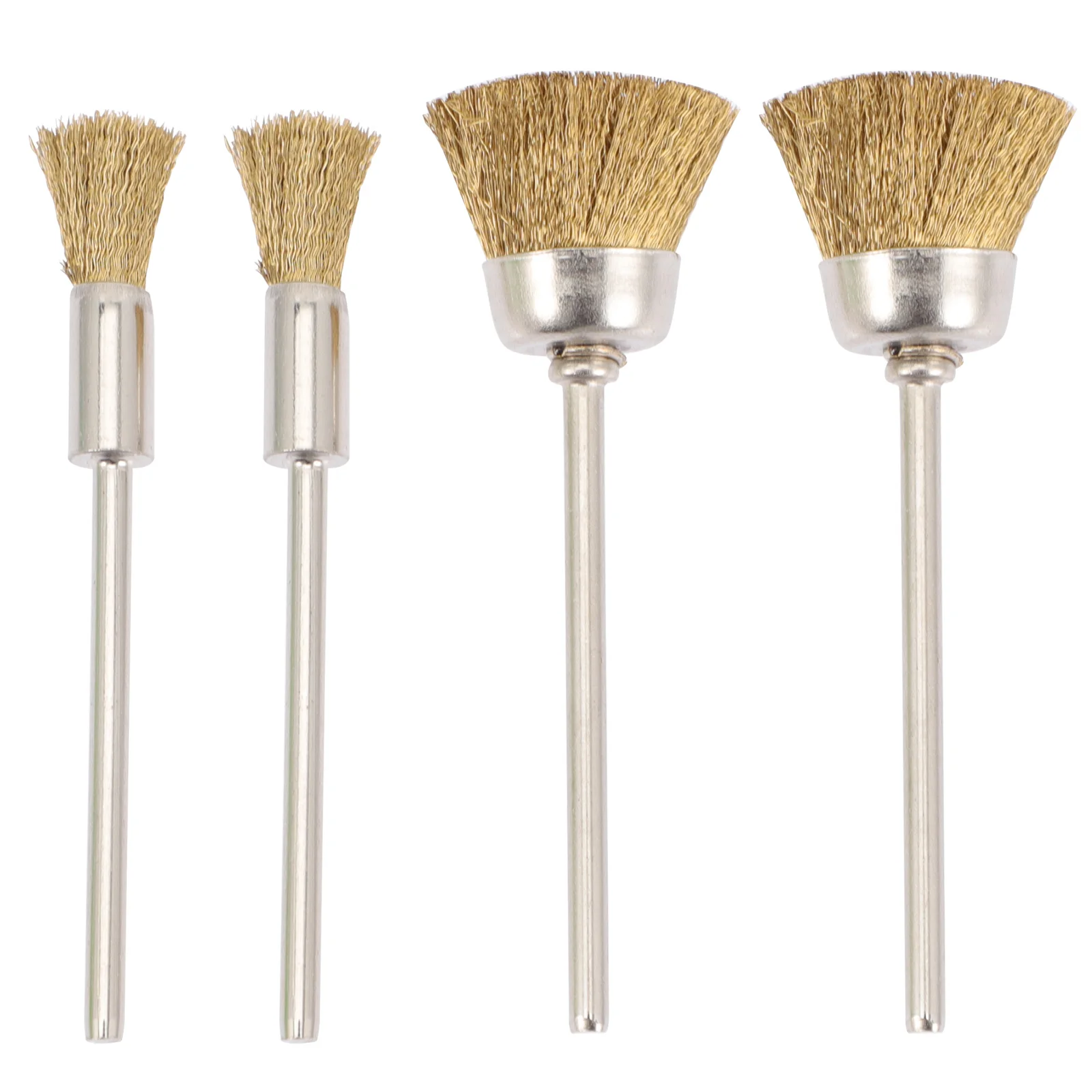 

4 Pcs Cleaning Brush for Nail Drill Polishing Tools Copper Wire Bits Grinder Machine Cleaner Hair Care Styling Tool