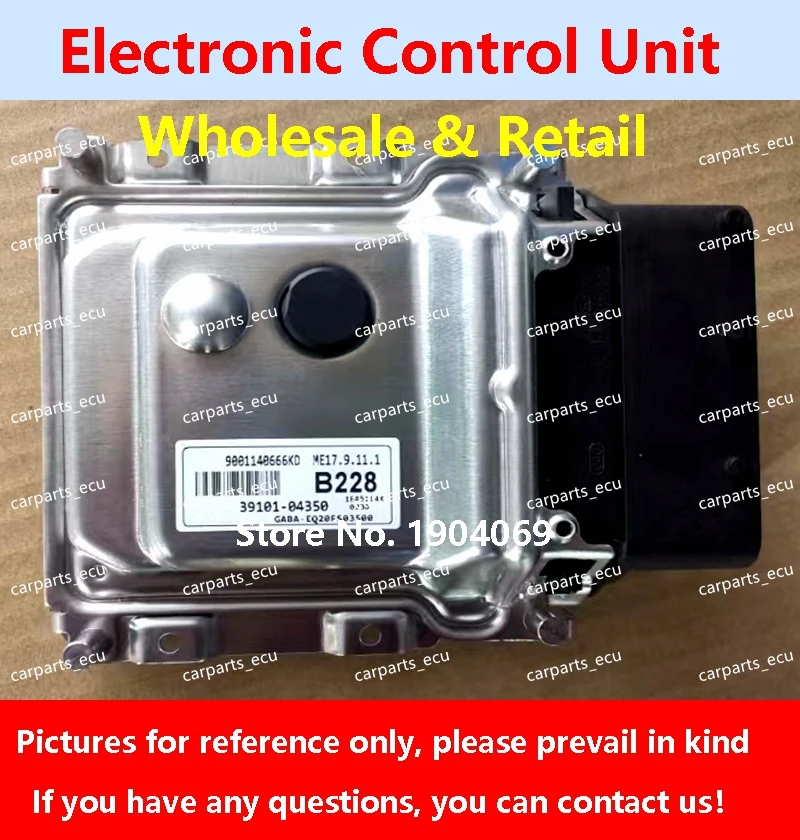 

For Hyundai KIA Car Engine Computer Board/ECU/ME17.9.11.1 39101-04350 B228/39101-04355 B229/39131-2B050 S58/39117-03016 316