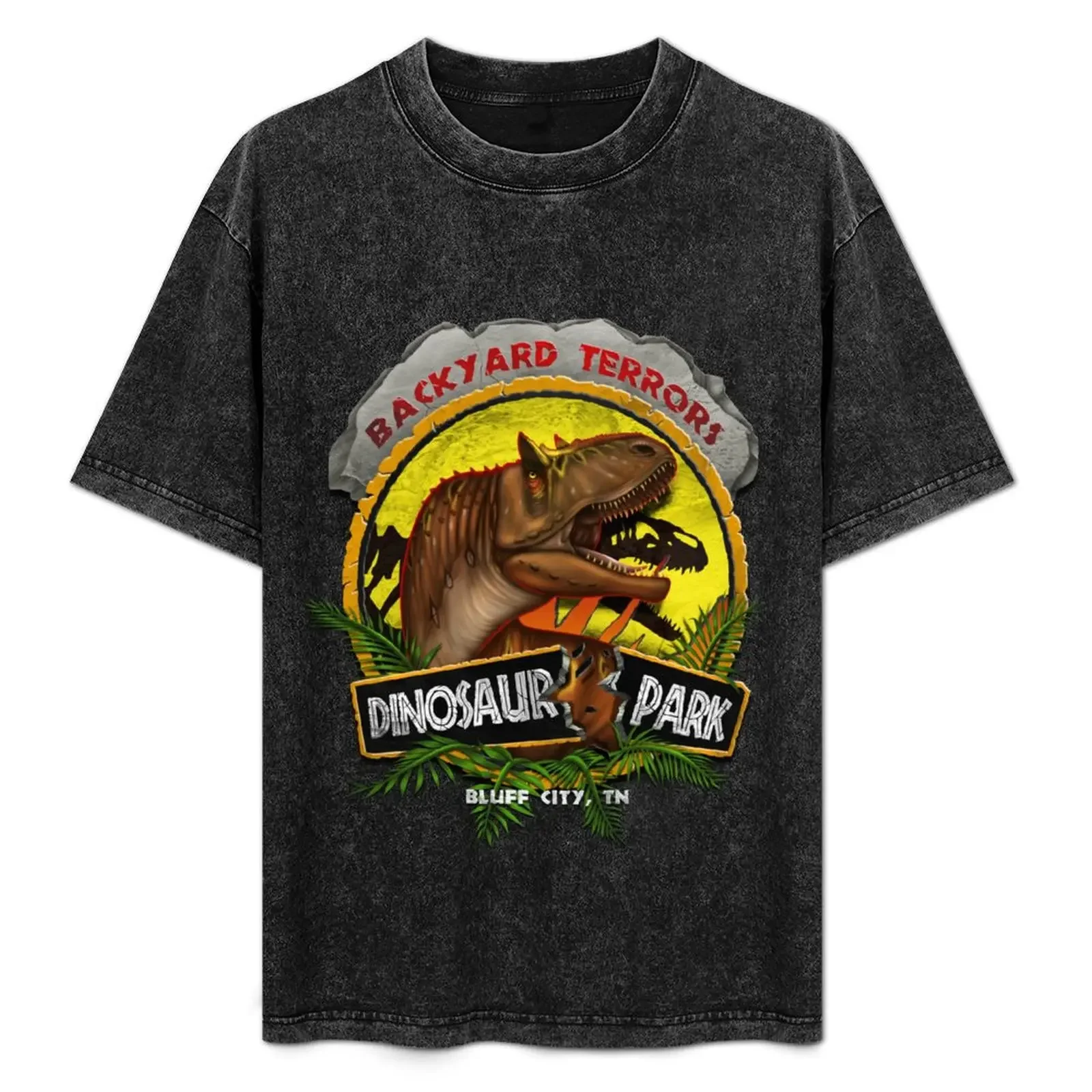 

Backyard Terrors Big Al Breakthrough Logo T-Shirt for a boy hippie clothes custom t-shirts anime stuff Short sleeve tee men