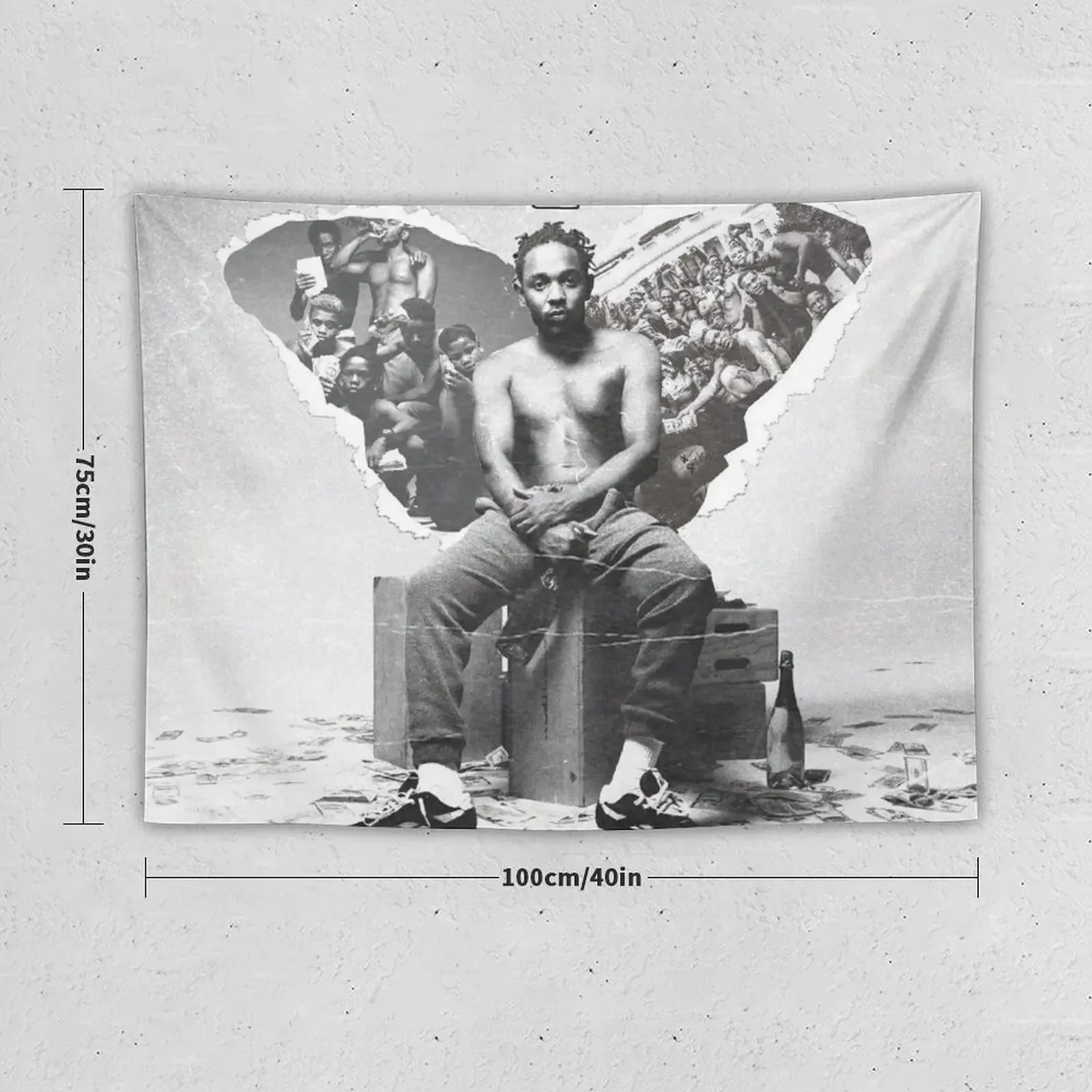 kendrick lamar to pimp a butterfly album cover Tapestry Home Decoration Home Decorations Aesthetic Living Room Decoration