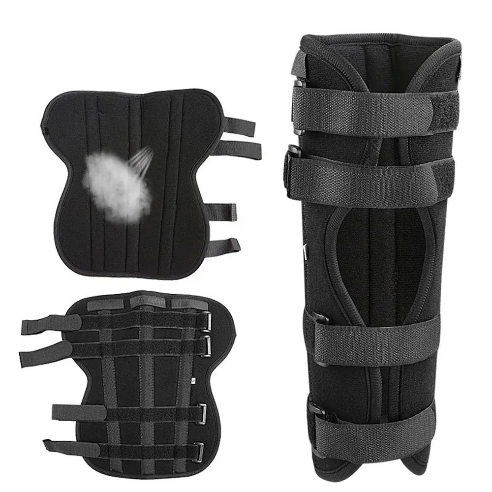 Replacement Surgery Recovery Knee Immobilizer Brace Breathable Soft Leg Support Brace Sweat-absorbing Knee Stabilizer