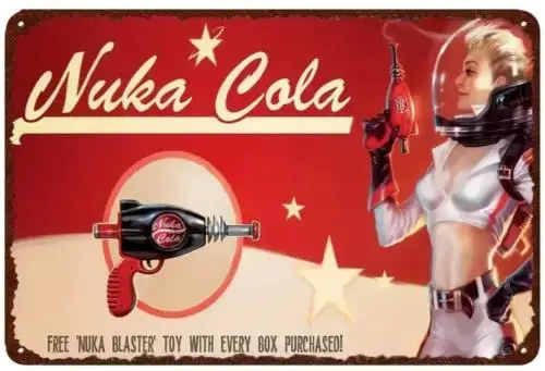 Cola Vintage Novelty Metal Sign  Wall Art