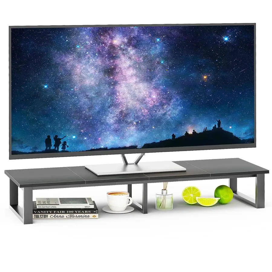 

45 TV Riser for 3260 inch TV, TV Riser Stand Shelf, Tabletop TV Stand Riser, Computer Monitor Table for Home Living Room, Study