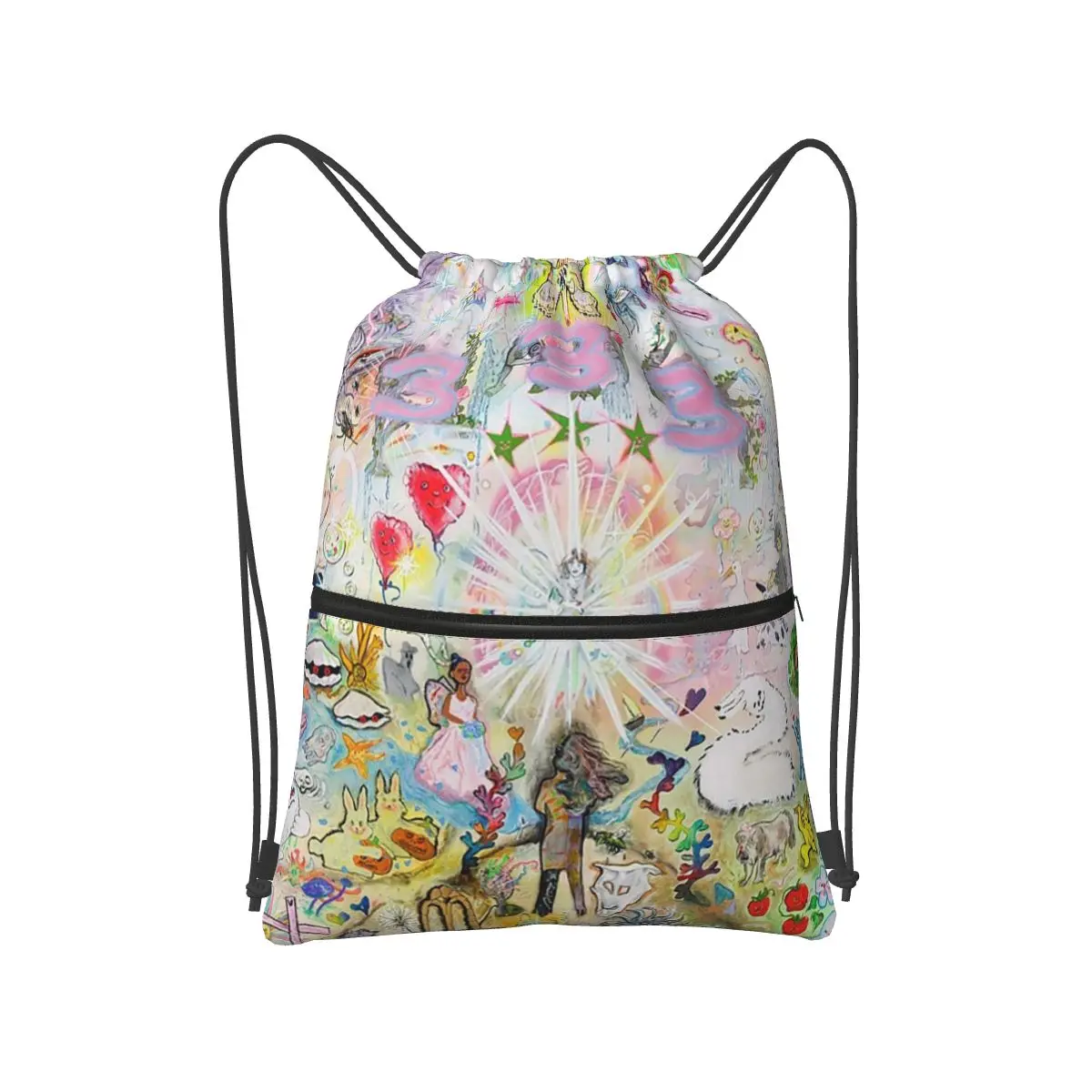 

Drain Gang Bladee 333, альбом Cov, рюкзаки, модные портативные сумки на шнурке, спортивная сумка, сумки для книг для мужчин и женщин, студентов