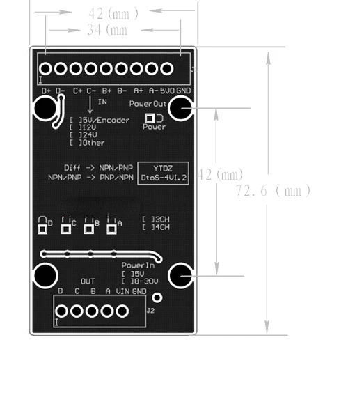 Differential to Single-ended Differential to Collector High-speed Optocoupler Isolation NPN PNP Mutual Conversion