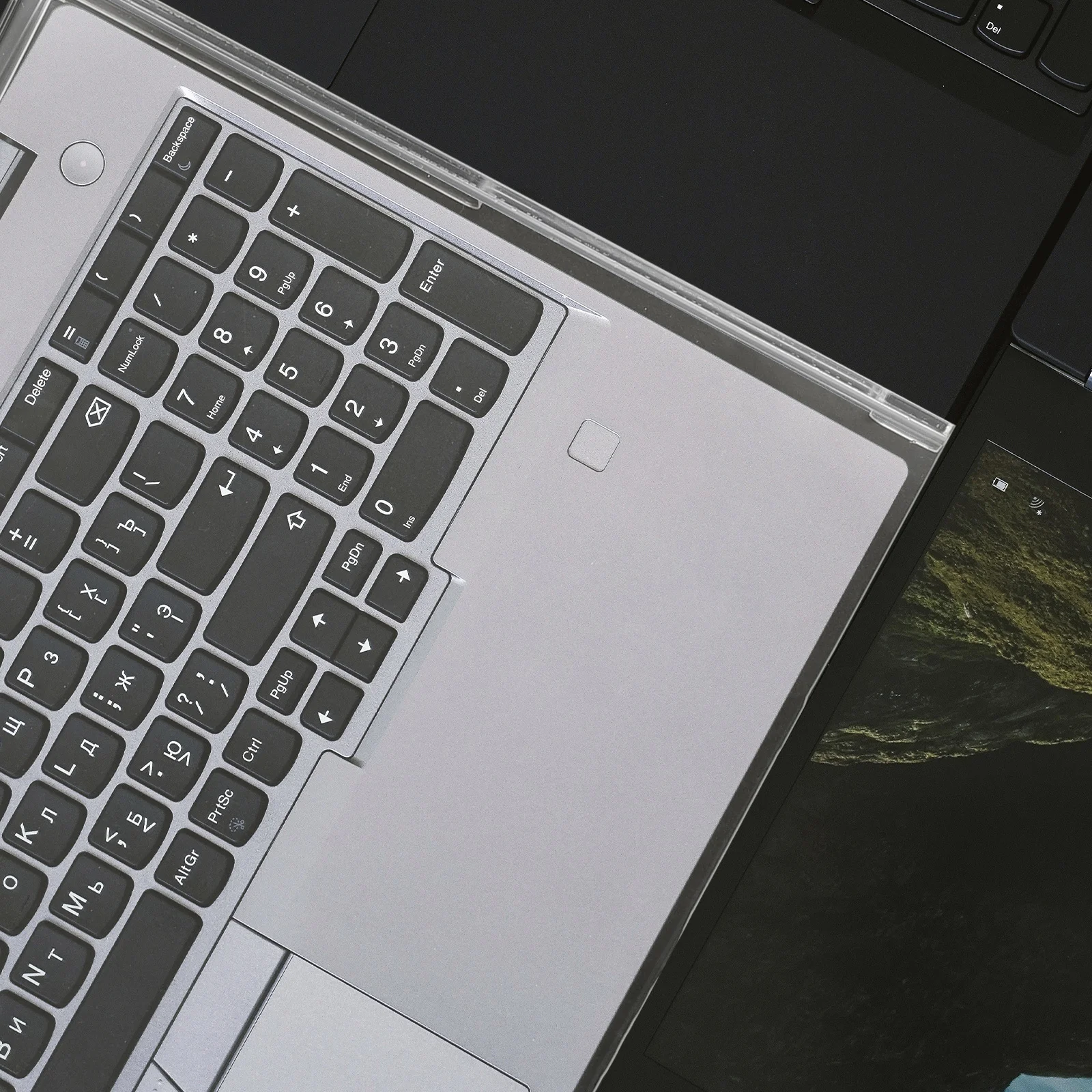 

Versatile Clear Keyboard Cover Waterproof Acrylic Protector for Household Use Dust-Proof Transparent Accessory Simple Design