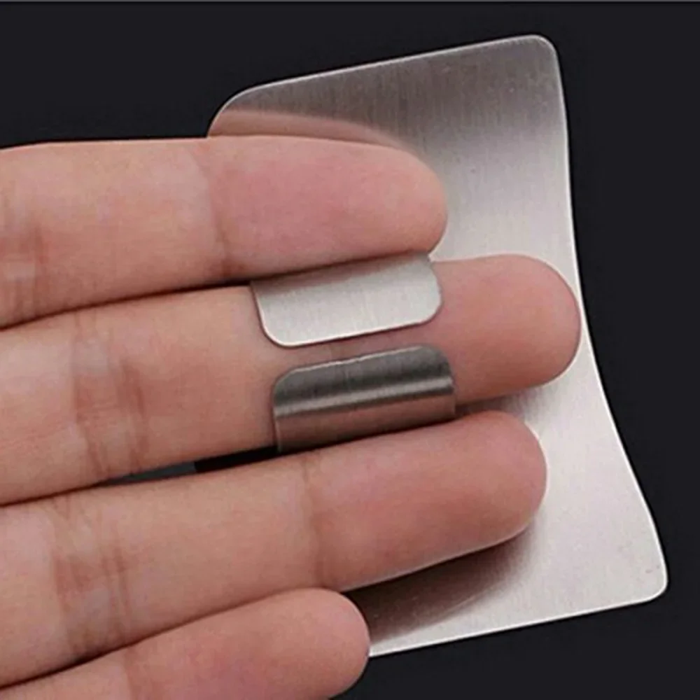 

Stainless Steel Finger Guard Finger Hand Cut Hand Protector Knife Cut Finger Protection Tool Kitchen Cooking Knives Accessories