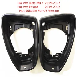 Side Mirror Housing Frame For European Version VW Jetta MK7 Passat 2019-2022 Rearview Mirror Frame Holder Automotive Accessories