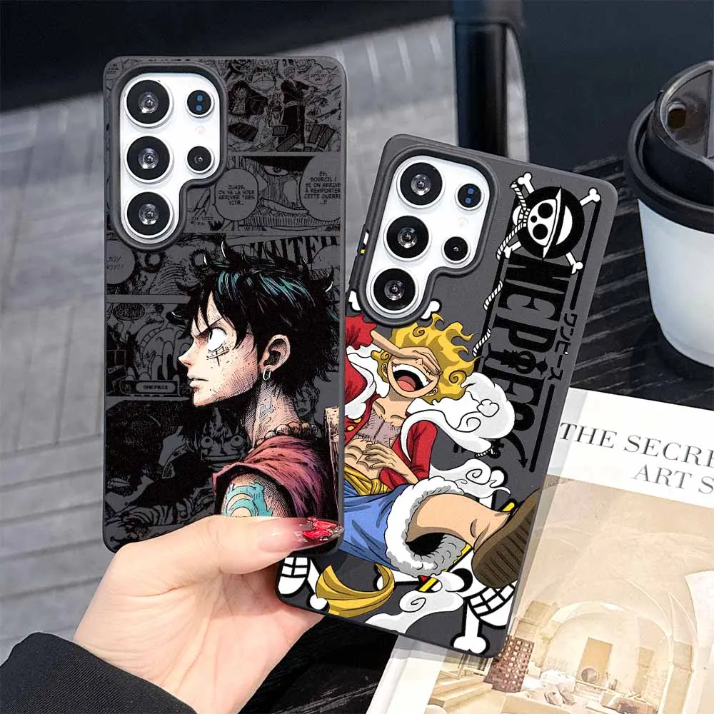 

Anime O-One Pieces Luffys For Samsung S25 Edge S24 S23 S22 S21 S20 S10E S10 FE Note 20 10 Ultra Plus Pro Lite Phone Case