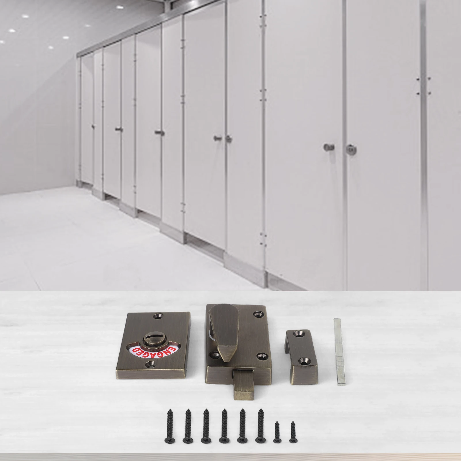 Wc Door Lock Bathro…